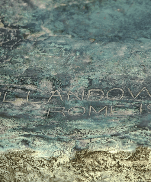 les signatures sur les oeuvres d'art des artistes